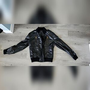 Authentic Gucci Leather Jacket 52